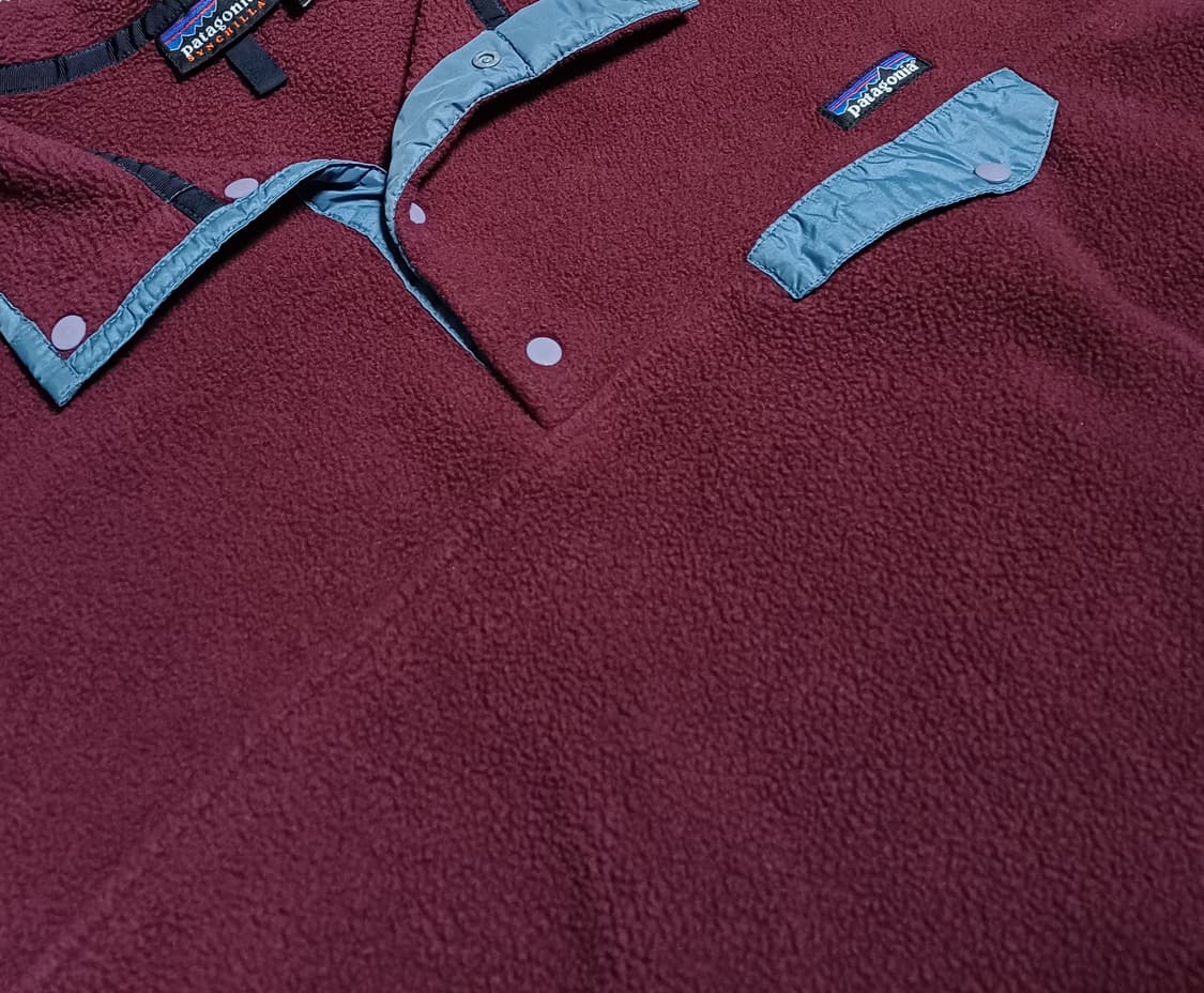 🇺🇸 파타고니아 신칠라 스냅티 - 딥 버건디 상품이미지4