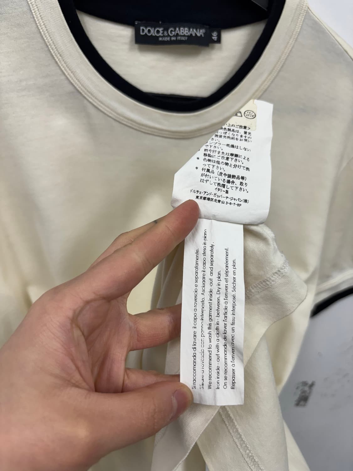 돌체앤가바나 로고 반팔티 상품이미지6