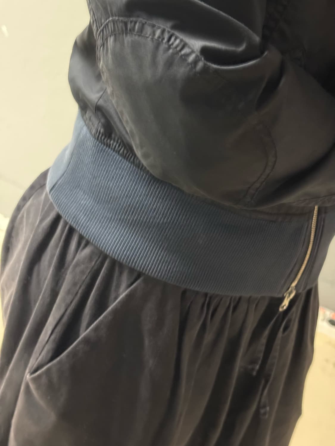 zipper pocket detail high-neck jk 상품이미지5