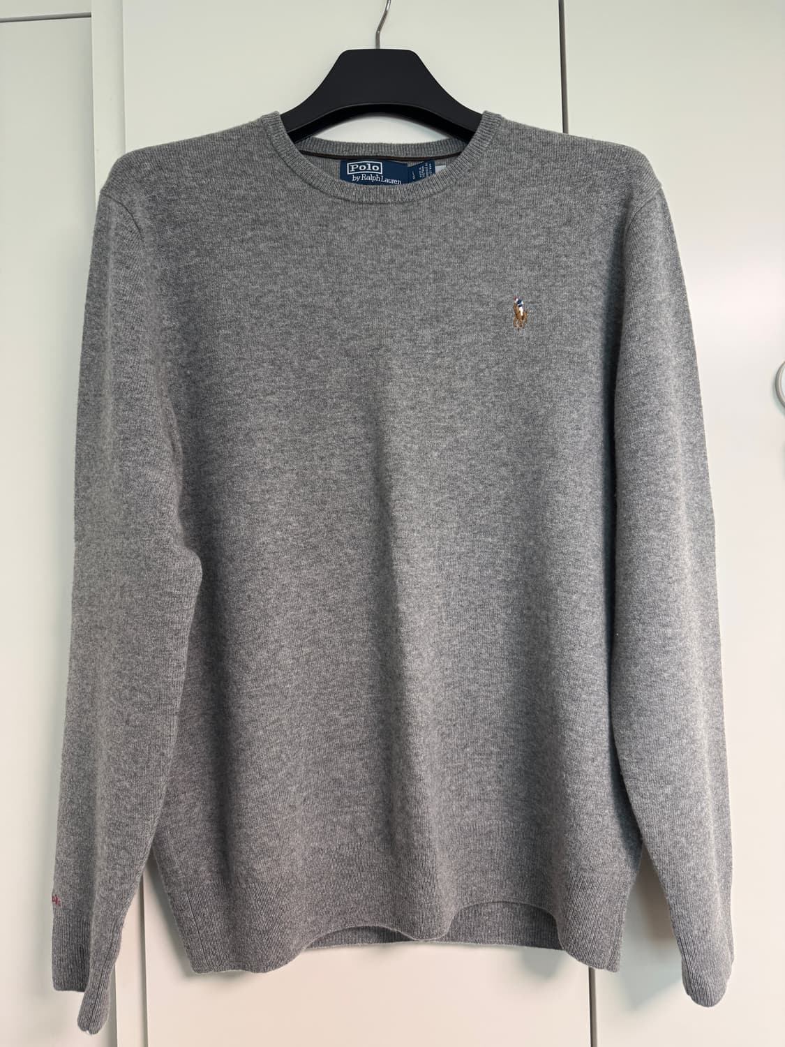 폴로 랄프로렌 멀티포니 울 니트 L 사이즈 그레이 상품이미지1