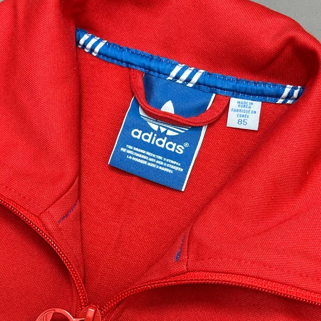 아디다스 유로파 레드 빈티지 져지 85 상품이미지7