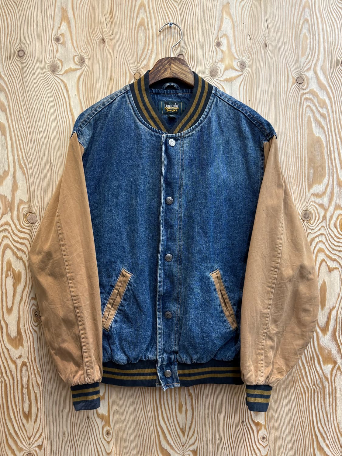 Dunbrooke 데님 바시티자켓 상품이미지1