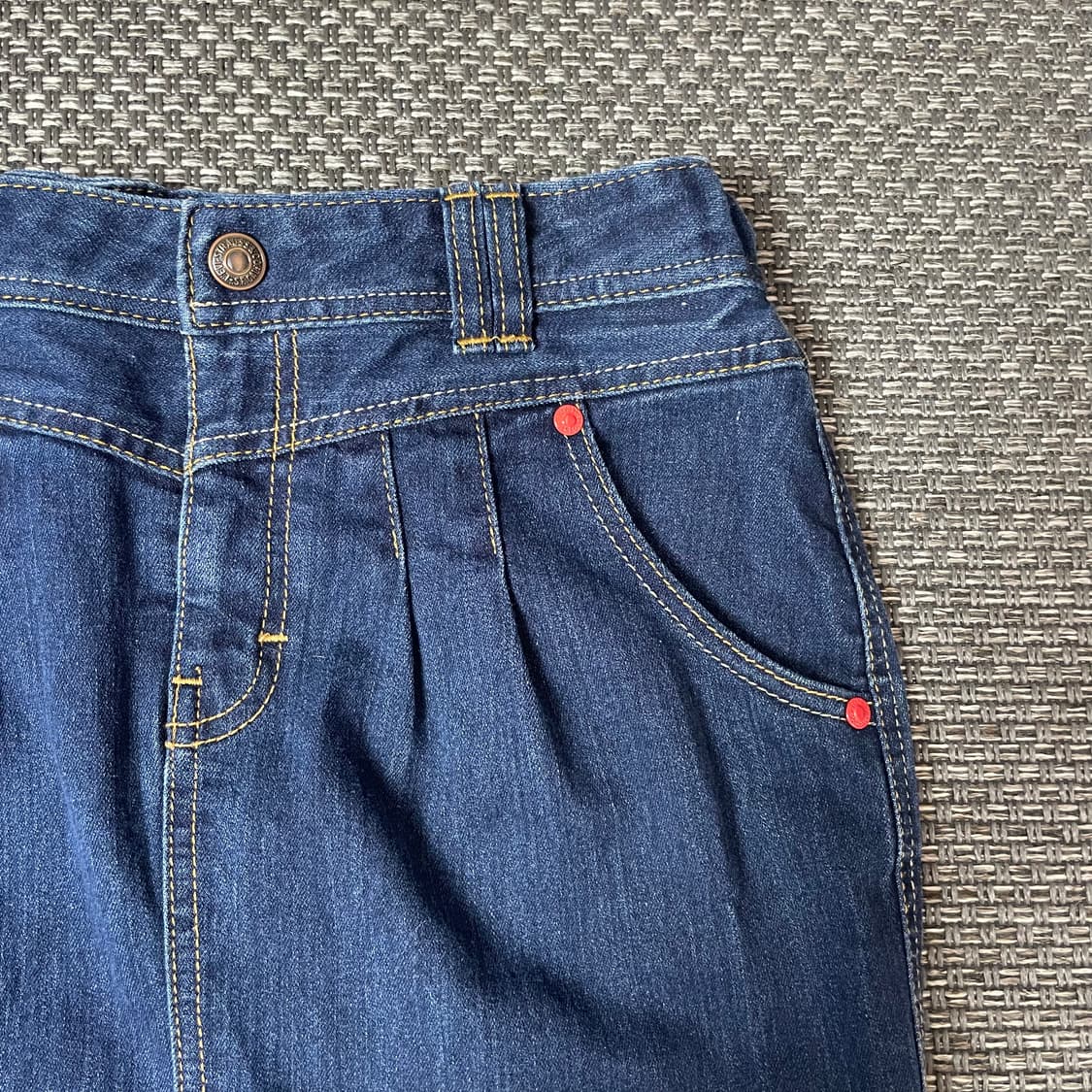 (30) 리바이스 레드탭 인디고 데님 미니스커트 상품이미지4