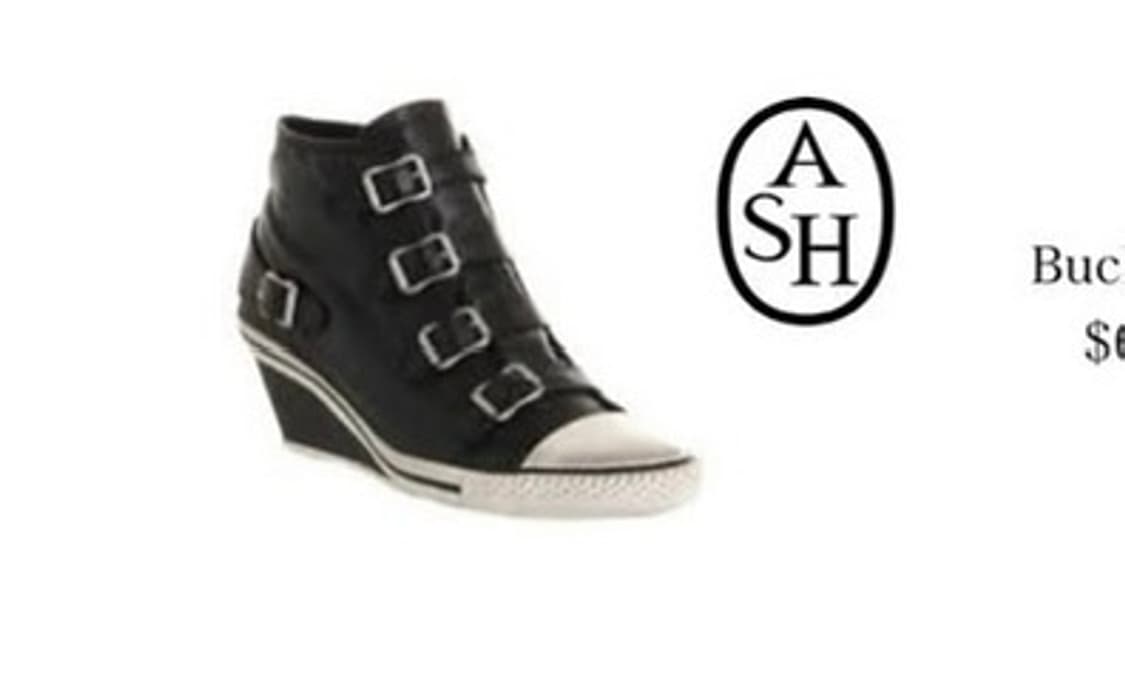 Ash 아쉬 레더 웨지 스니커즈 36 상품이미지2