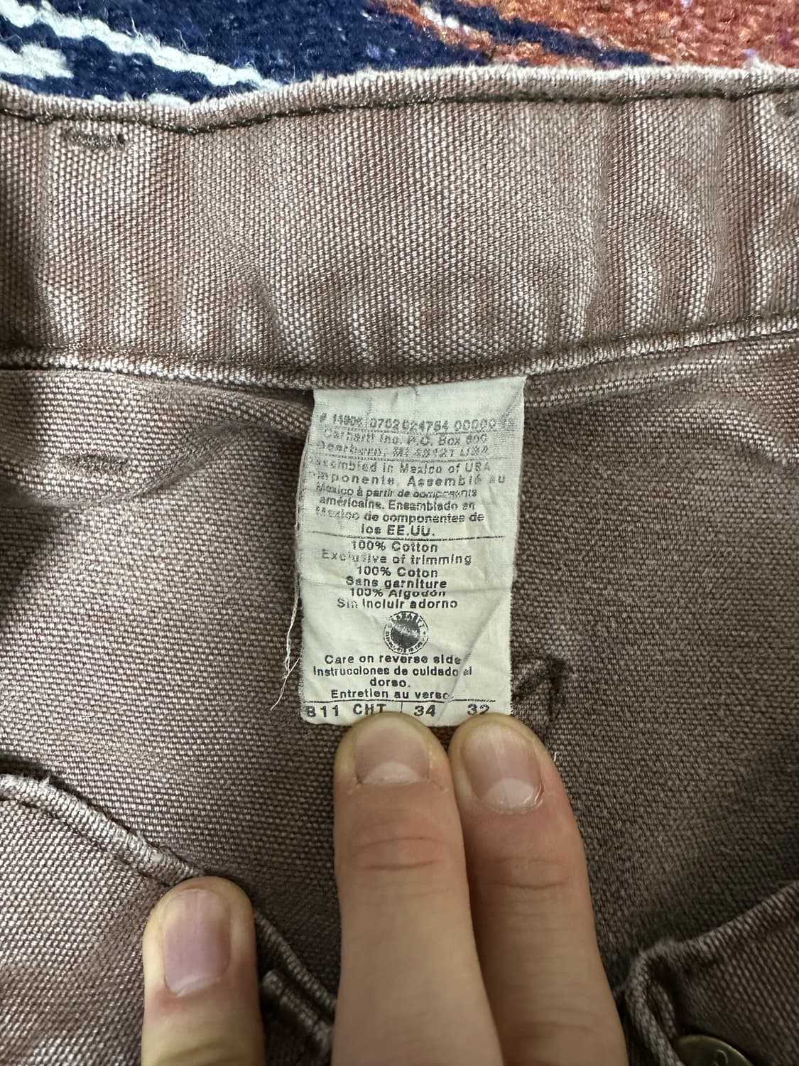 [칼하트] Carhartt Carpenter Pants B11-CHT 상품이미지7