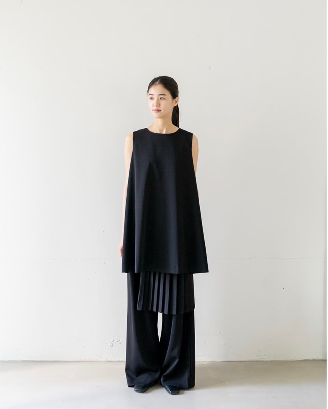 네고 가능! 택달린 새상품) 유노이아 solid pants - black 상품이미지1