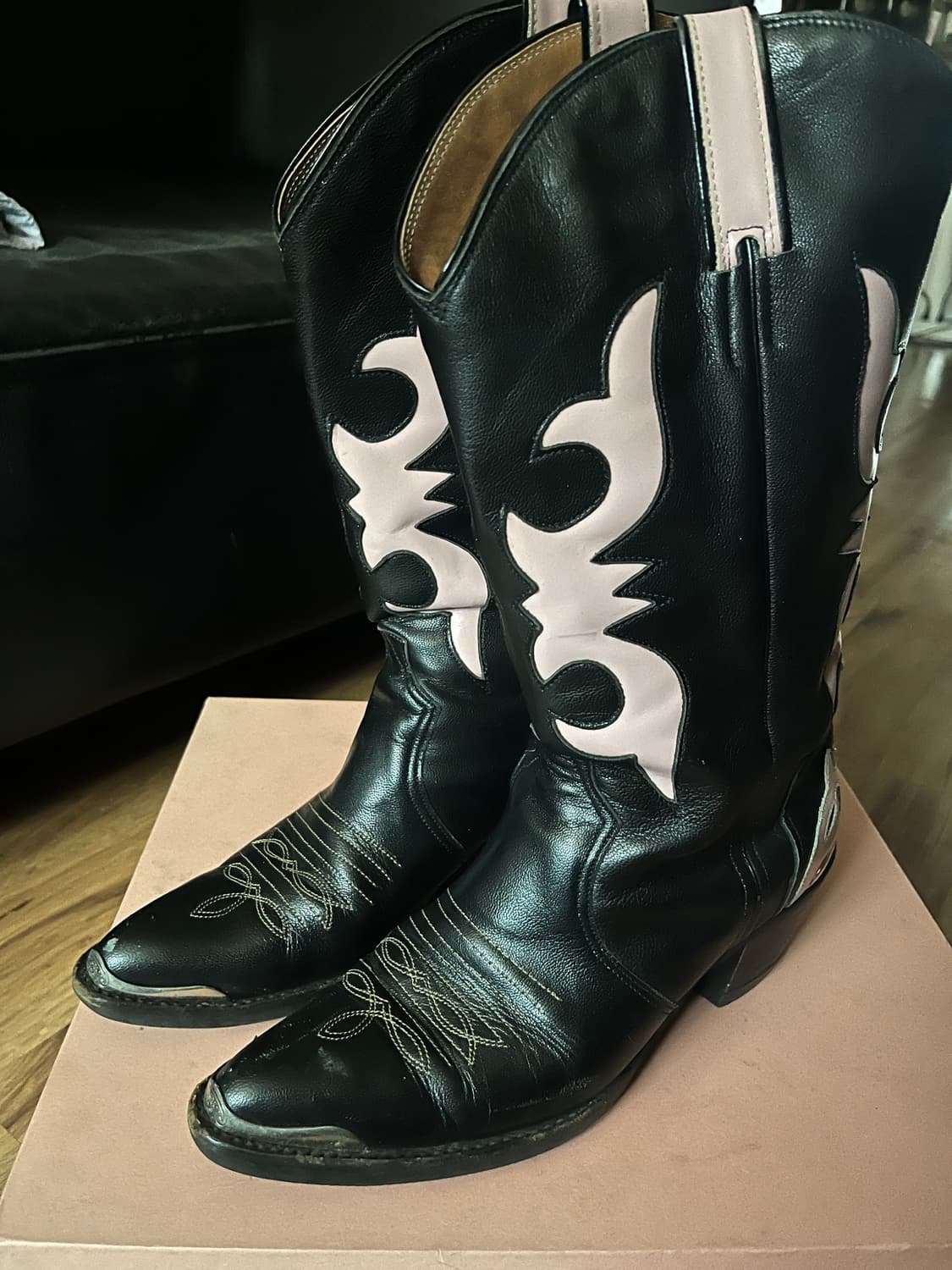 블랙핑크 웨스턴 부츠 상품이미지3