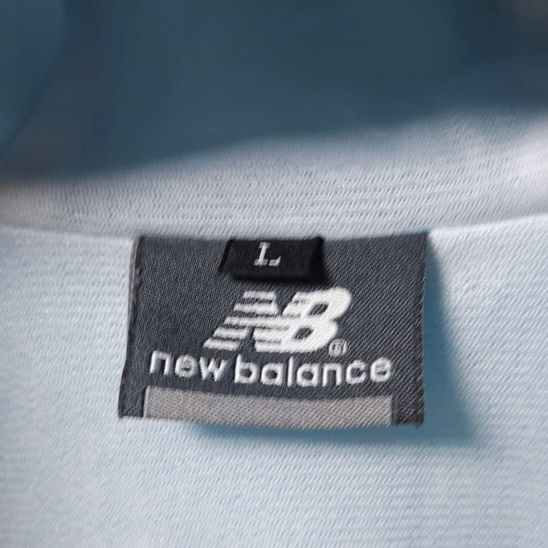100 ) 뉴발란스 바람막이 블루/회색 후드 자켓 상품이미지5