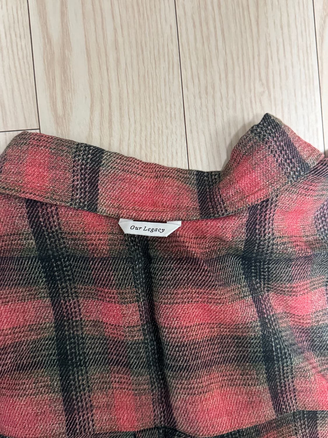 아워레가시 보로우드 셔츠 빅 럼버체크 프린트 / 54 상품이미지3