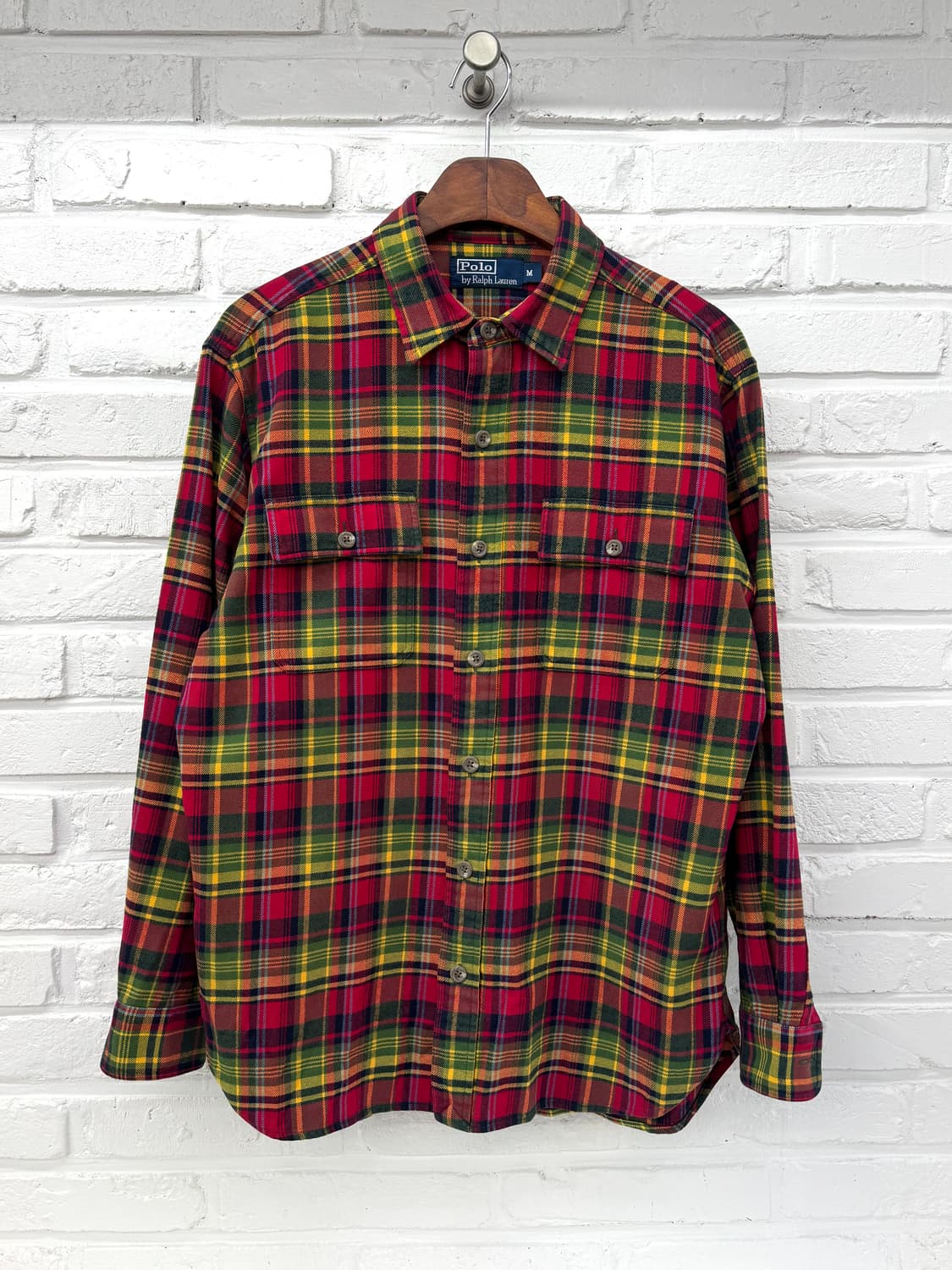 폴로 체크 포켓 셔츠 상품이미지3