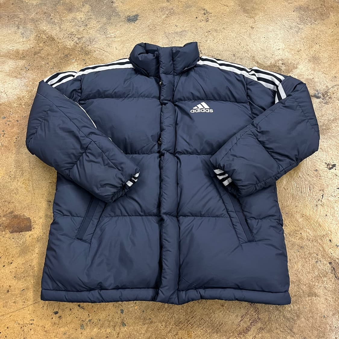 아디다스 네이비 아디다스 패딩  상품이미지2