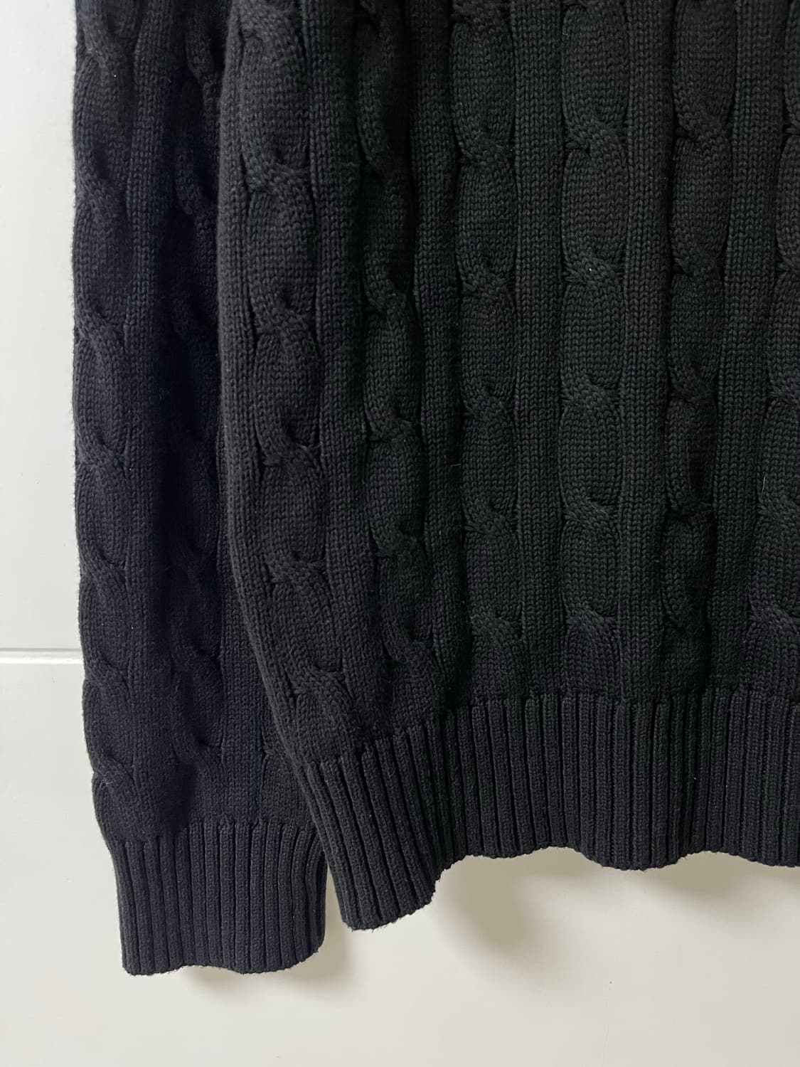 폴로 꽈베기 니트 폴로 케이블 니트 상품이미지4