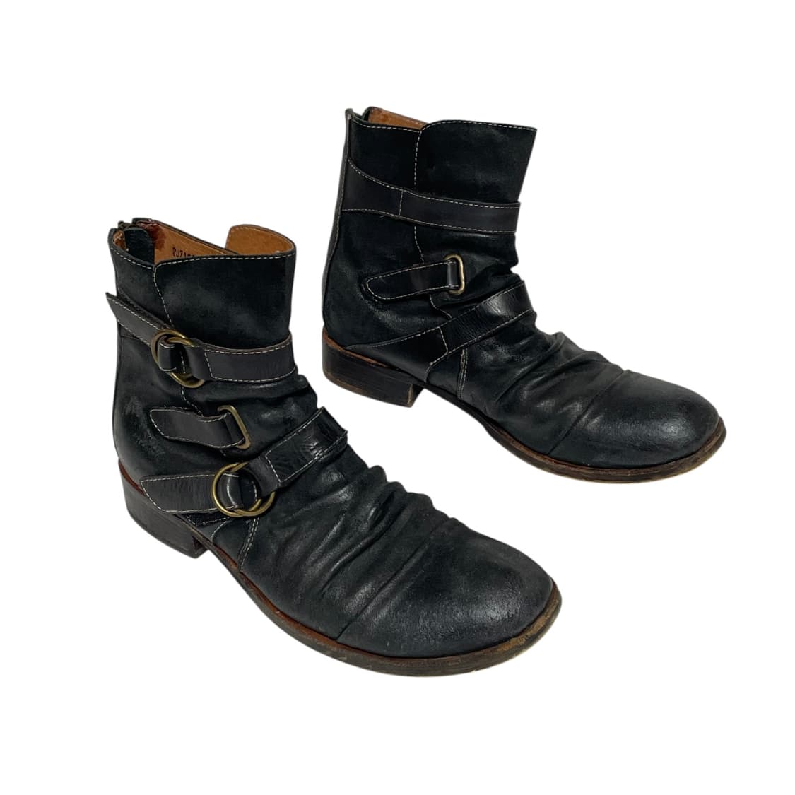 훕데두 주름가공 파이럿 부츠 상품이미지2