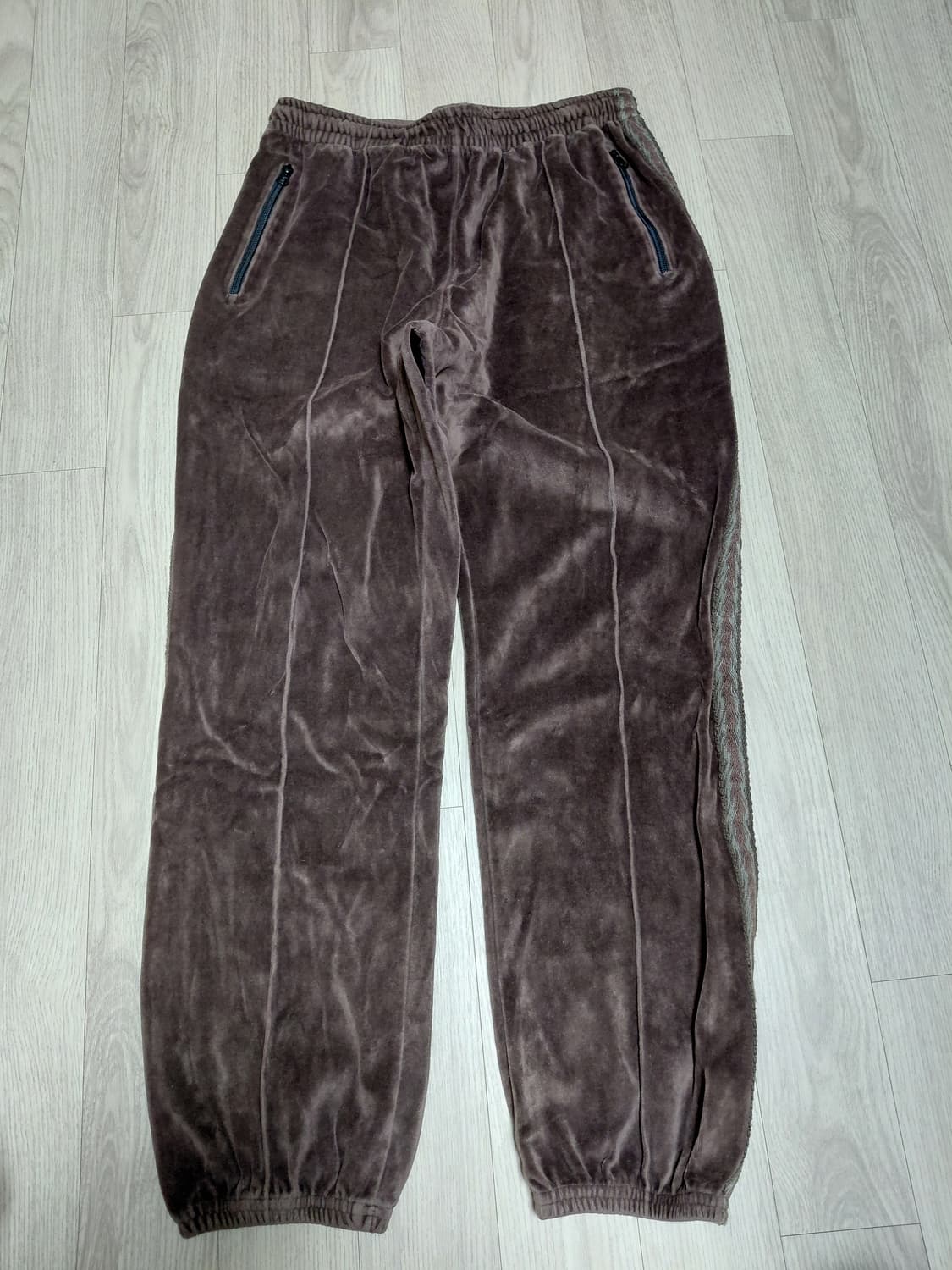 블랙아웃 벨루어 트랙팬츠 m 상품이미지2