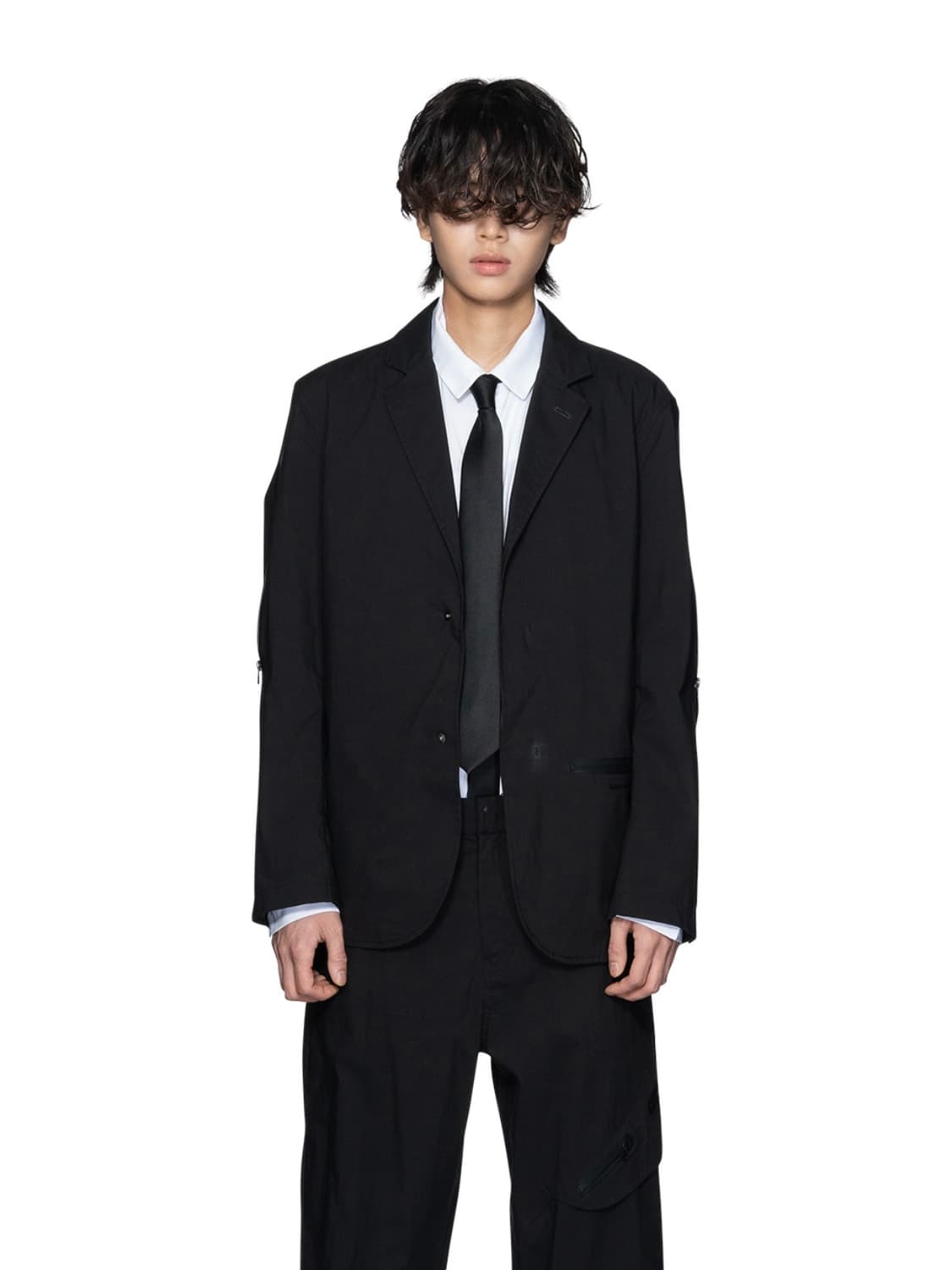 [2] SANSAN GEAR Zipper Blazer 상품이미지4