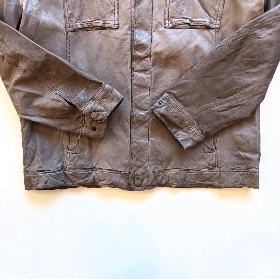 헨리코튼 아카이벌 레더 자켓 상품이미지6