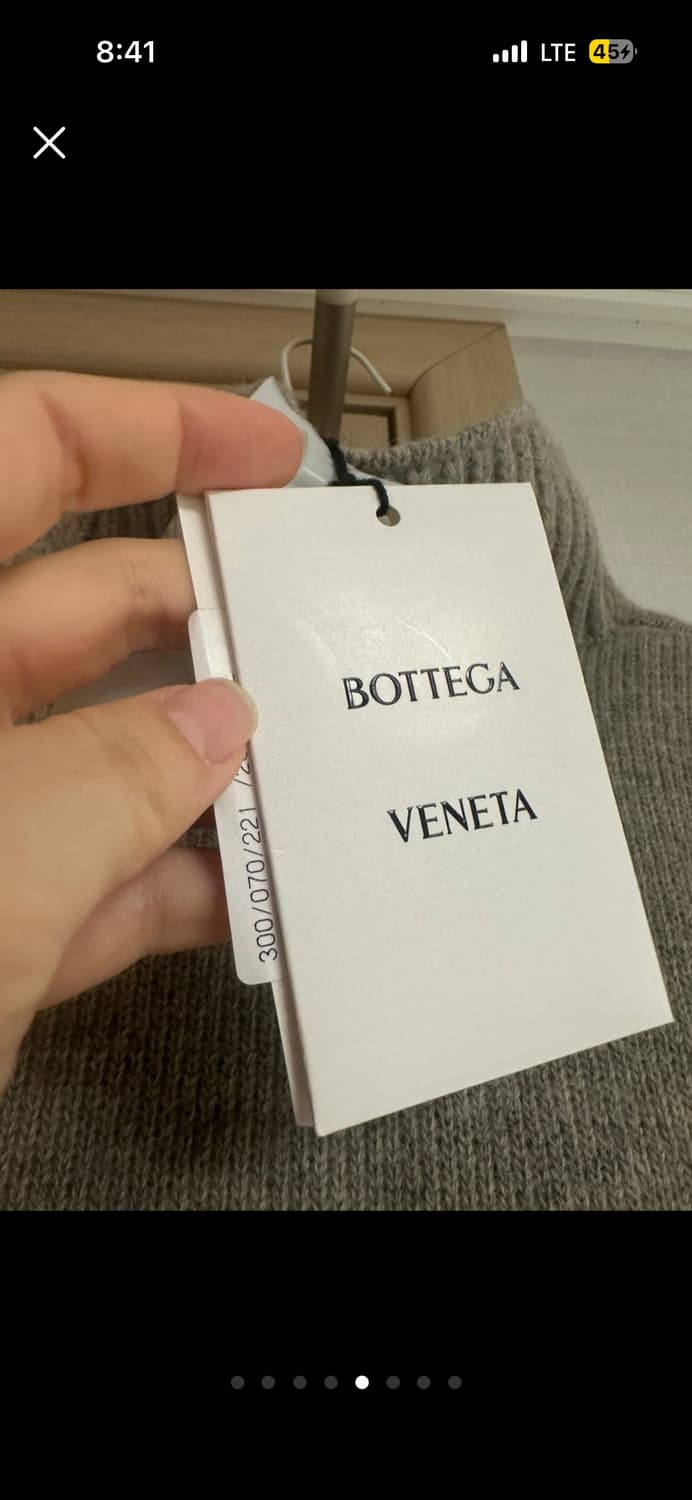 보테가 베네타 목폴라 니트 M RIVERBED 상품이미지5