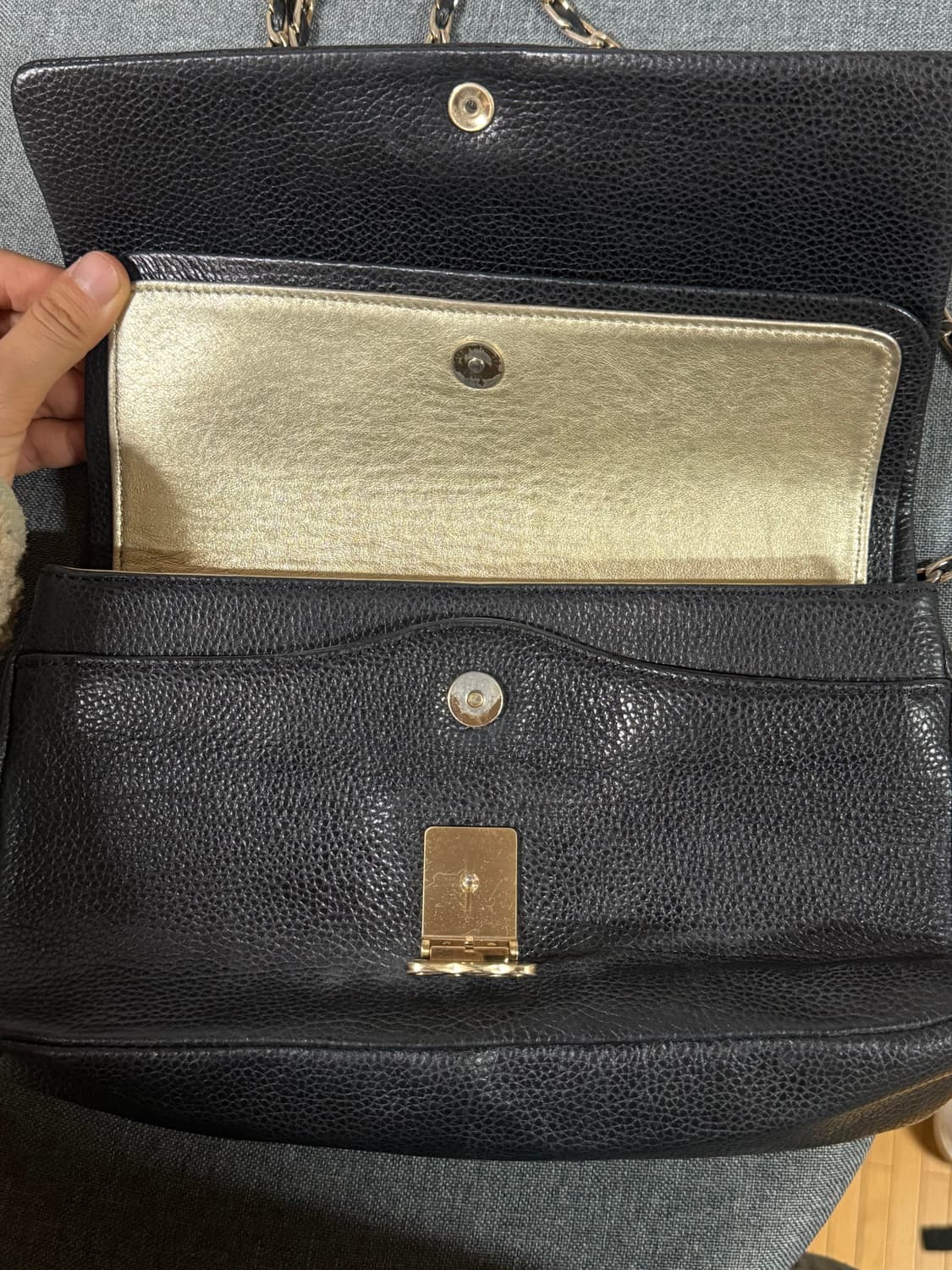 루이까또즈 레더 체인 숄더백 상품이미지5