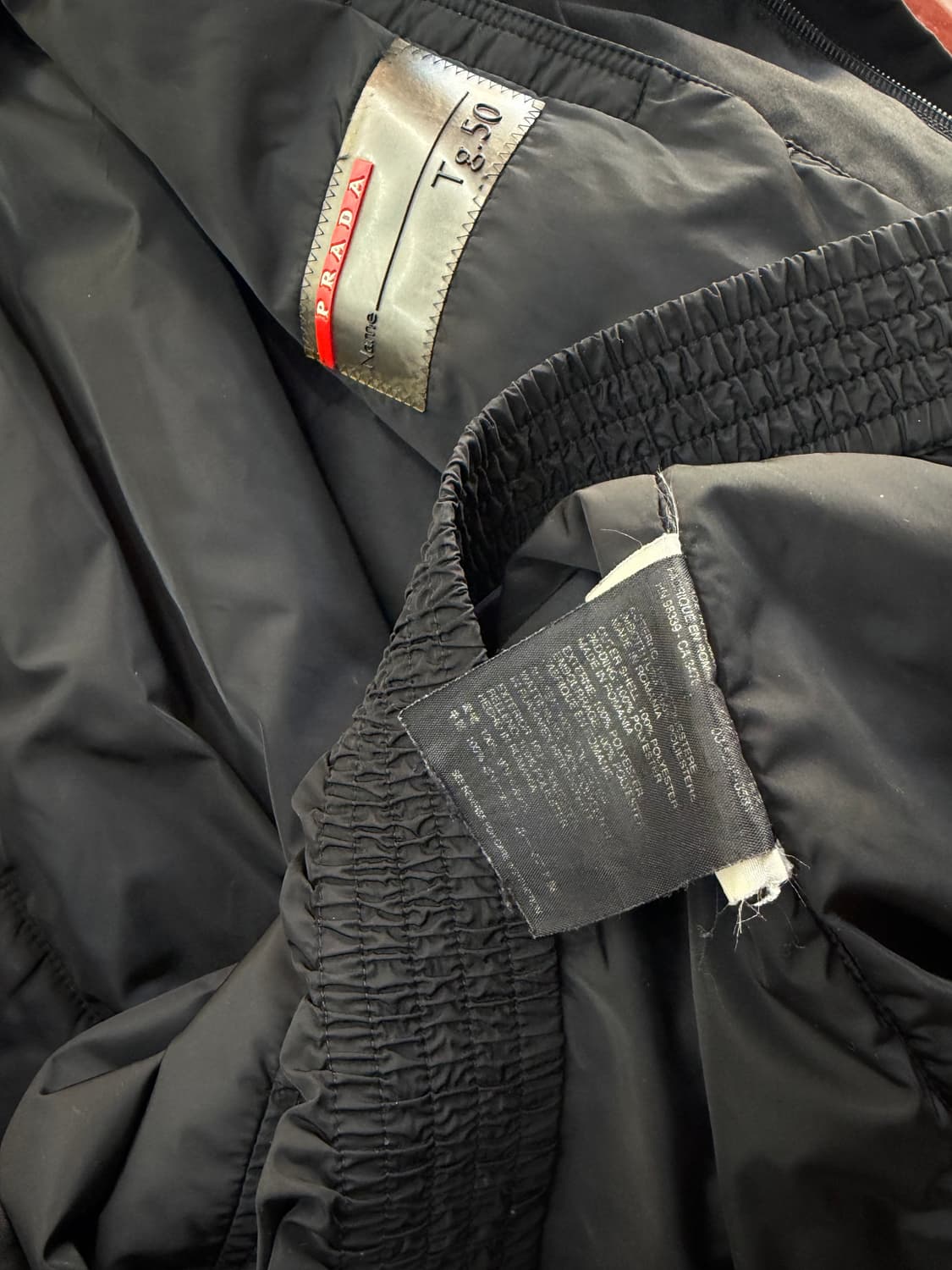 50/ 프라다 스포츠 레드탭 고어텍스 패딩자켓 상품이미지10