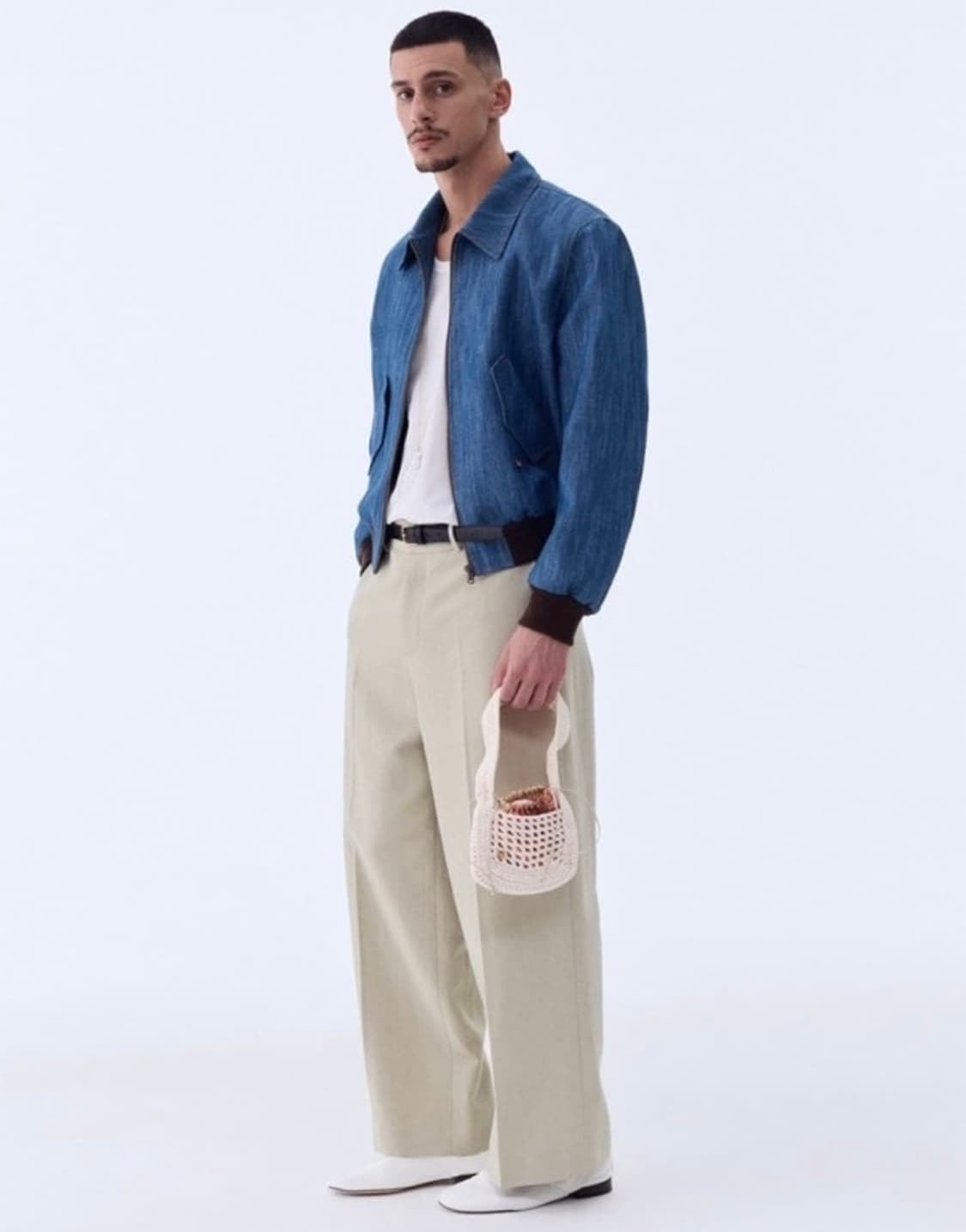 [L]렉토 바스티아 데님 자켓 블루종 상품이미지7