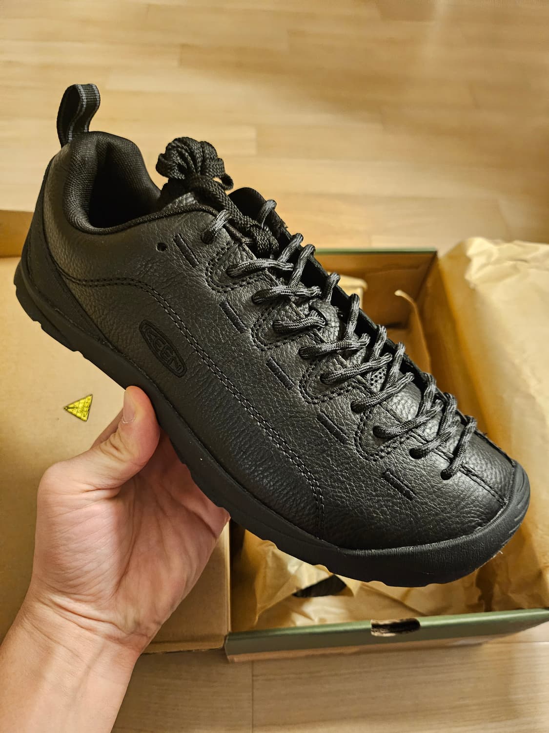 [270] keen 킨 재스퍼 블랙 스무스 레더 새상품 상품이미지2