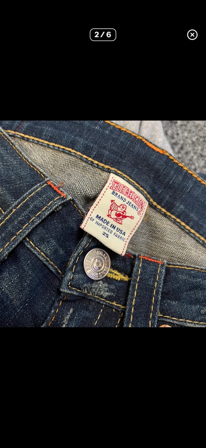 트루릴리전 데님팬츠 25 상품이미지3