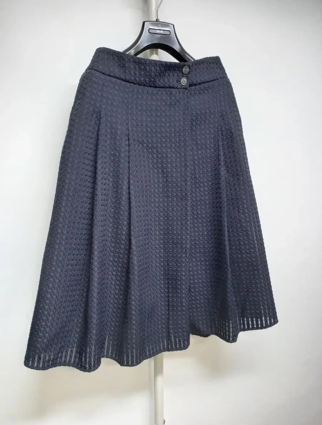 새 칼라거펠트 춘하 플레어 롱 스커트 77슬림88 상품이미지3