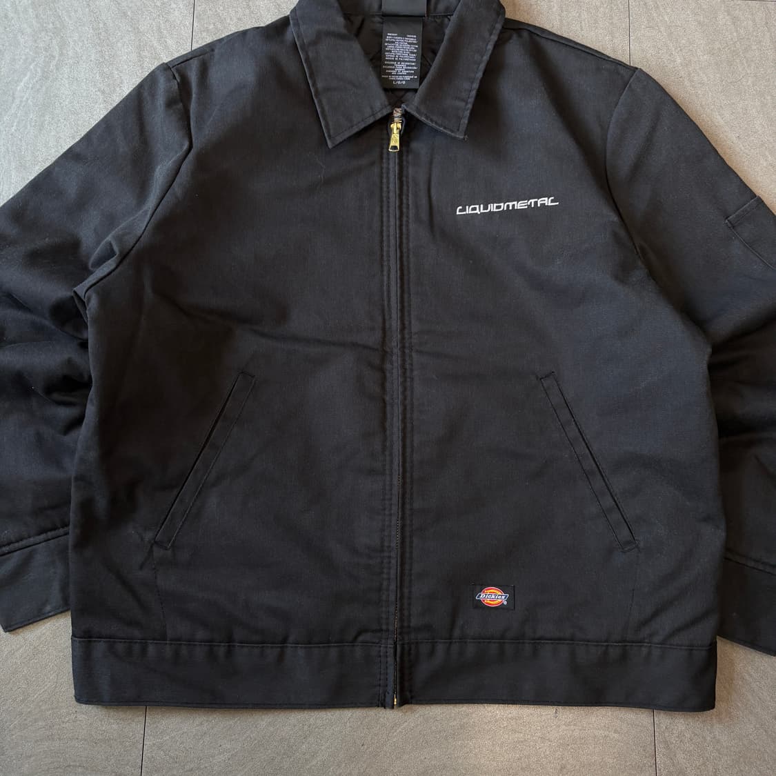 디키즈 아이젠하워 누빔 블랙 워크 자켓 상품이미지4