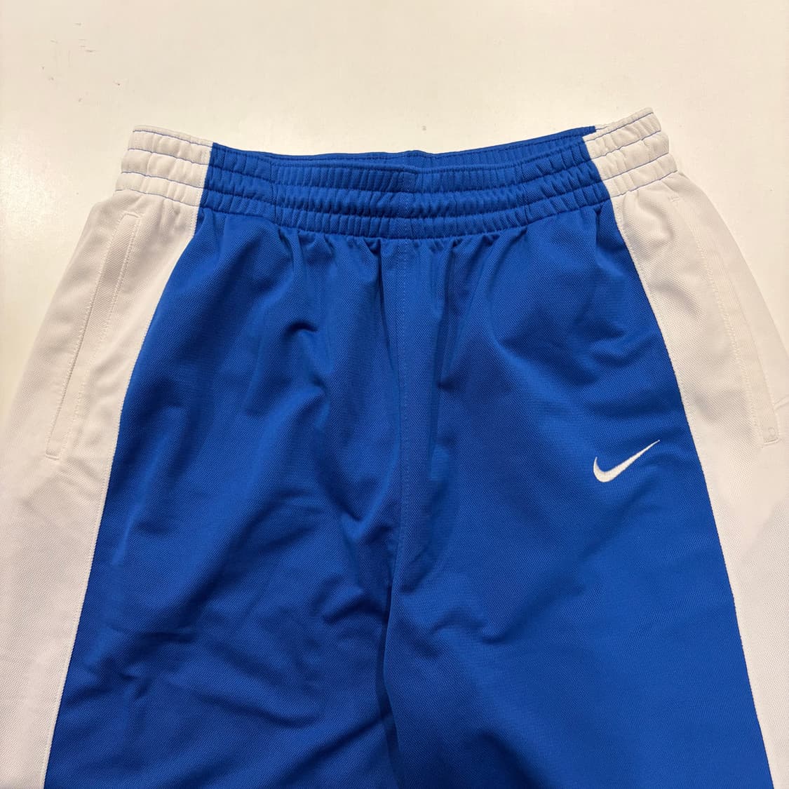 [L] 10s 나이키 와이드 파란색 트랙 팬츠 바지 B359 상품이미지3