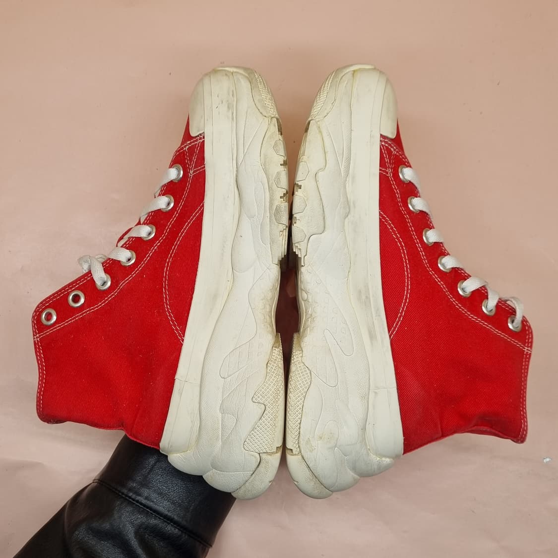 MLB 청키 레드삭스 하이탑 230 상품이미지4