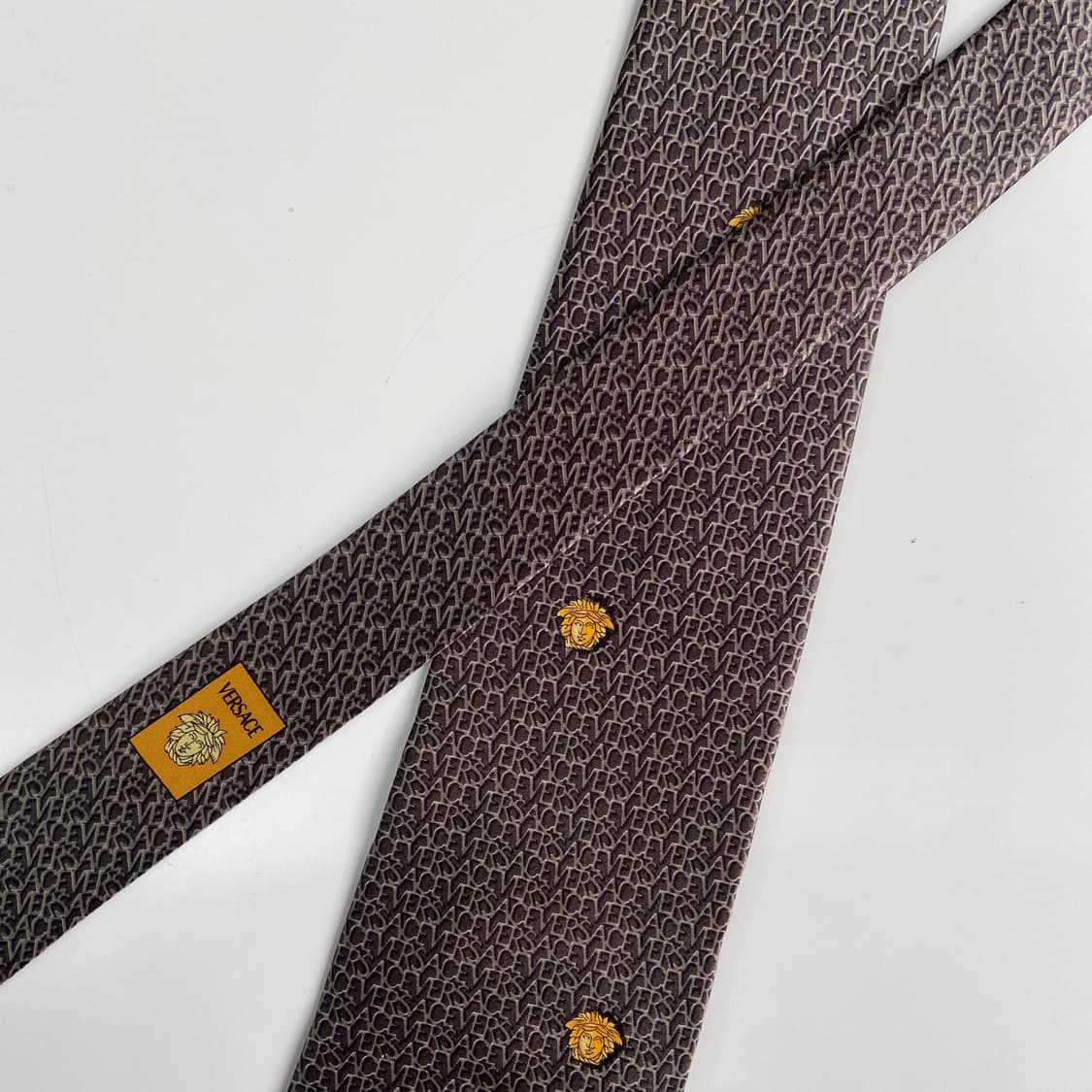 Gianni Versace 베르사체 모노그램 정품 명품넥타이 상품이미지4