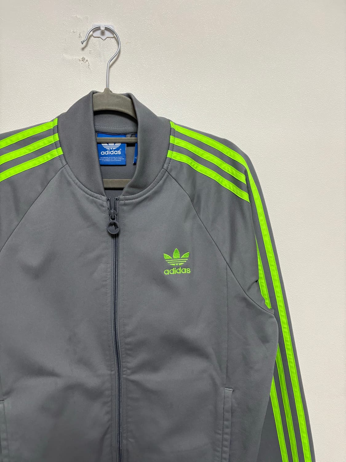 아디다스 슈퍼스타 배색 트랙탑 져지 상품이미지3