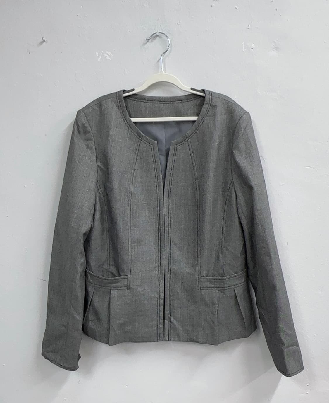 💼사와코깔 그레이 정장 셋업💼 일본 빈티지 세트 코디 고갸루  상품이미지2