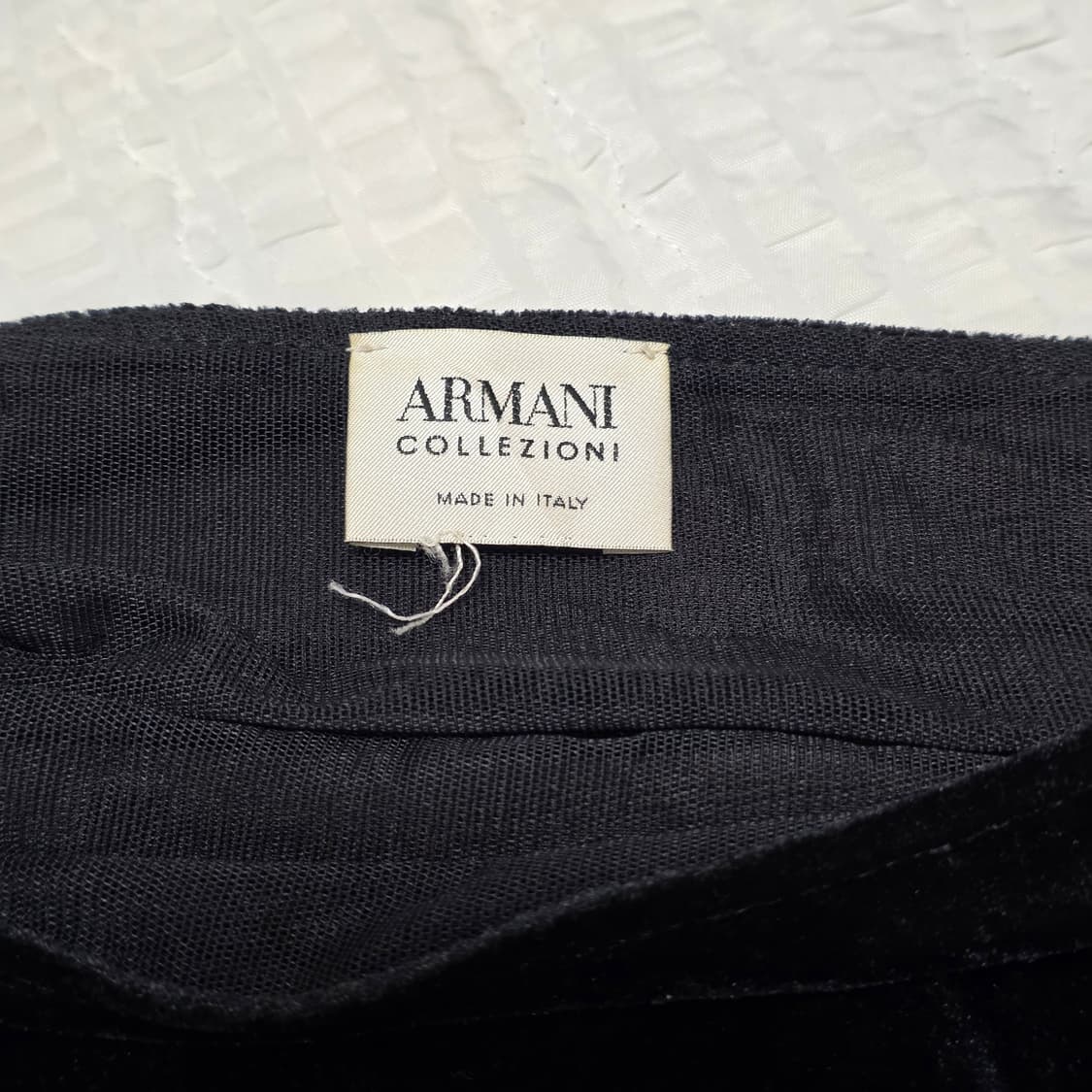 ARMANI collezioni)유럽빈티지 블랙 벨벳st 정장 롱스커트 상품이미지2