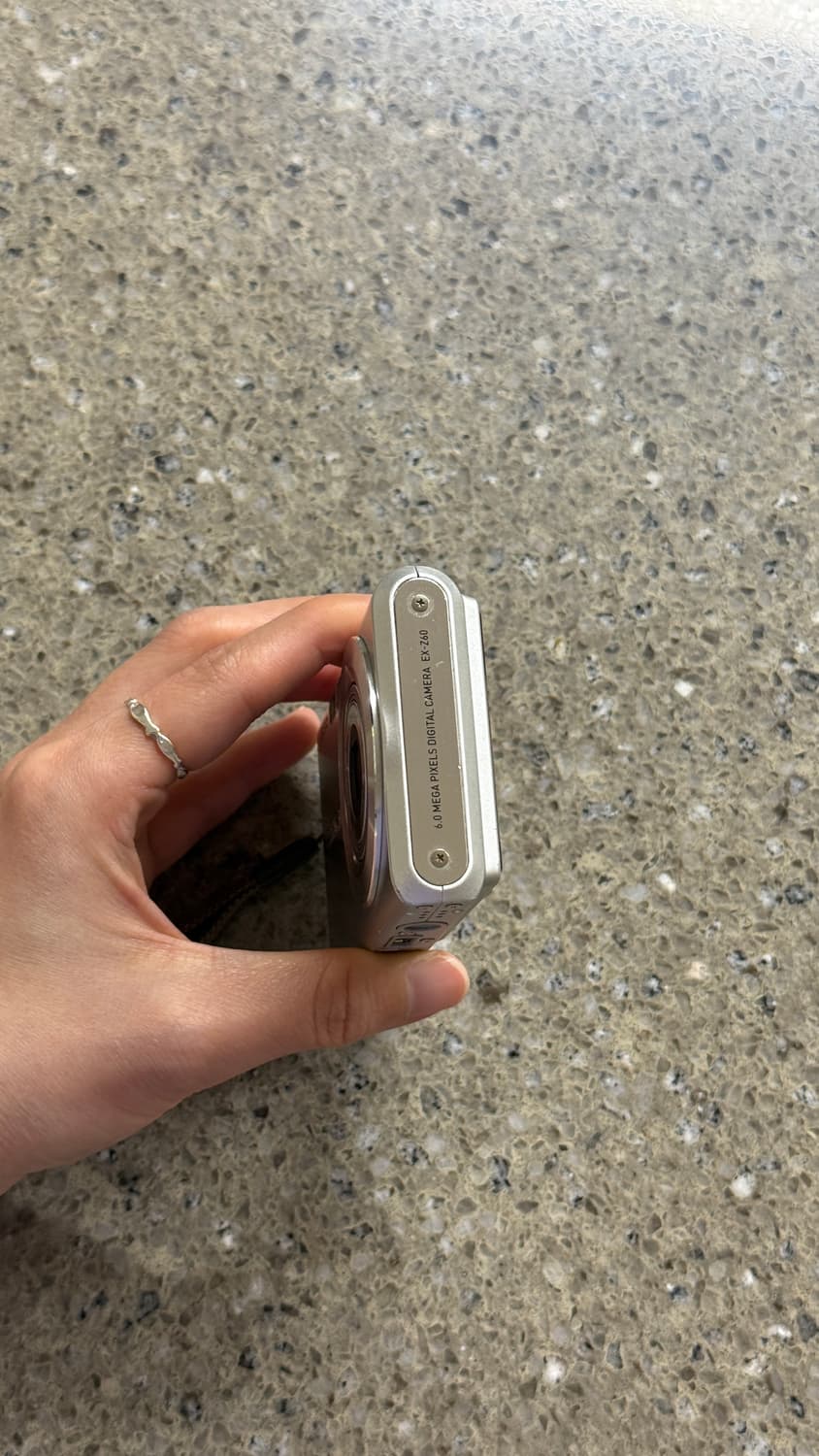 카시오 엑슬림 ex-z60실버 상품이미지5