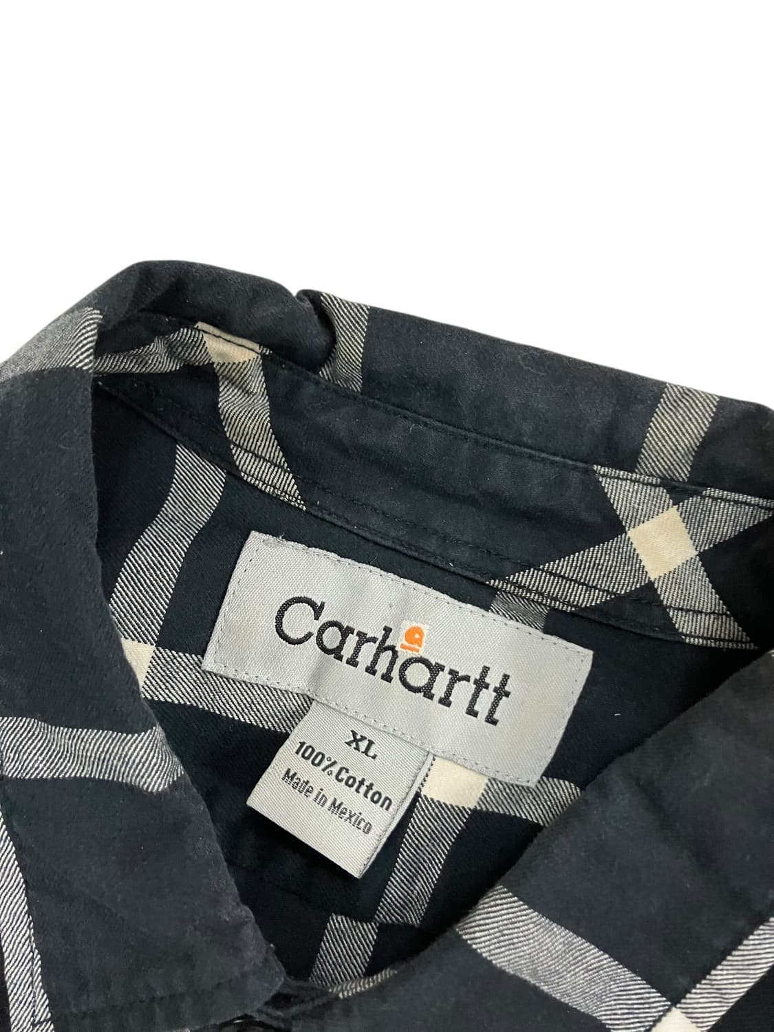 칼하트 블랙 체크 셔츠 XL 상품이미지5