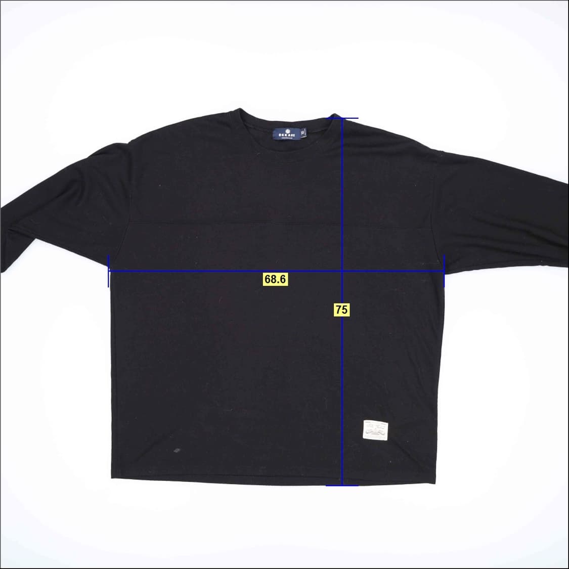 [2XL] 오까네 오버핏 롱슬리브 0106H2 상품이미지5