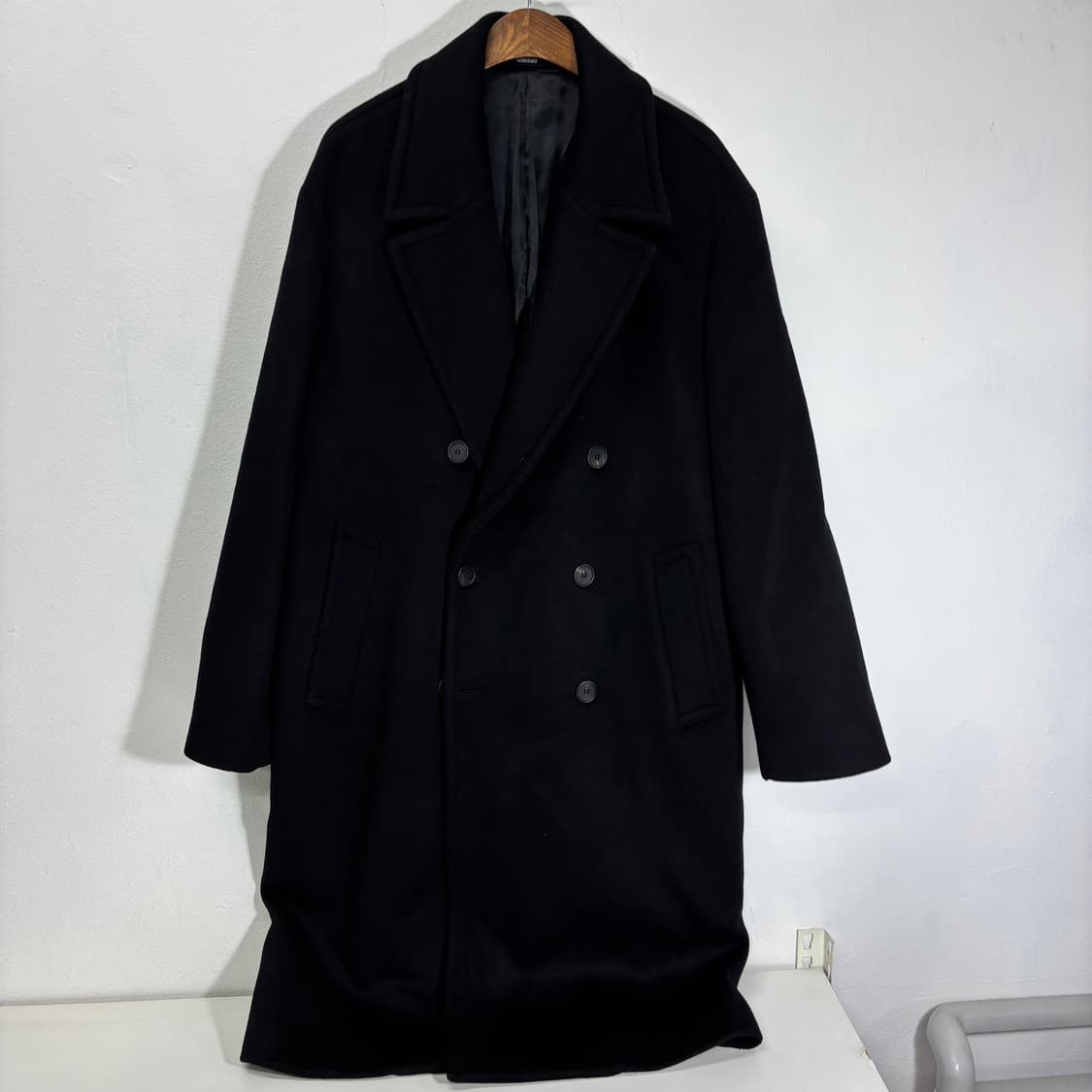 XL 무신사스탠다드 무탠다드 캐시미어블랜드 더블코트 상품이미지2