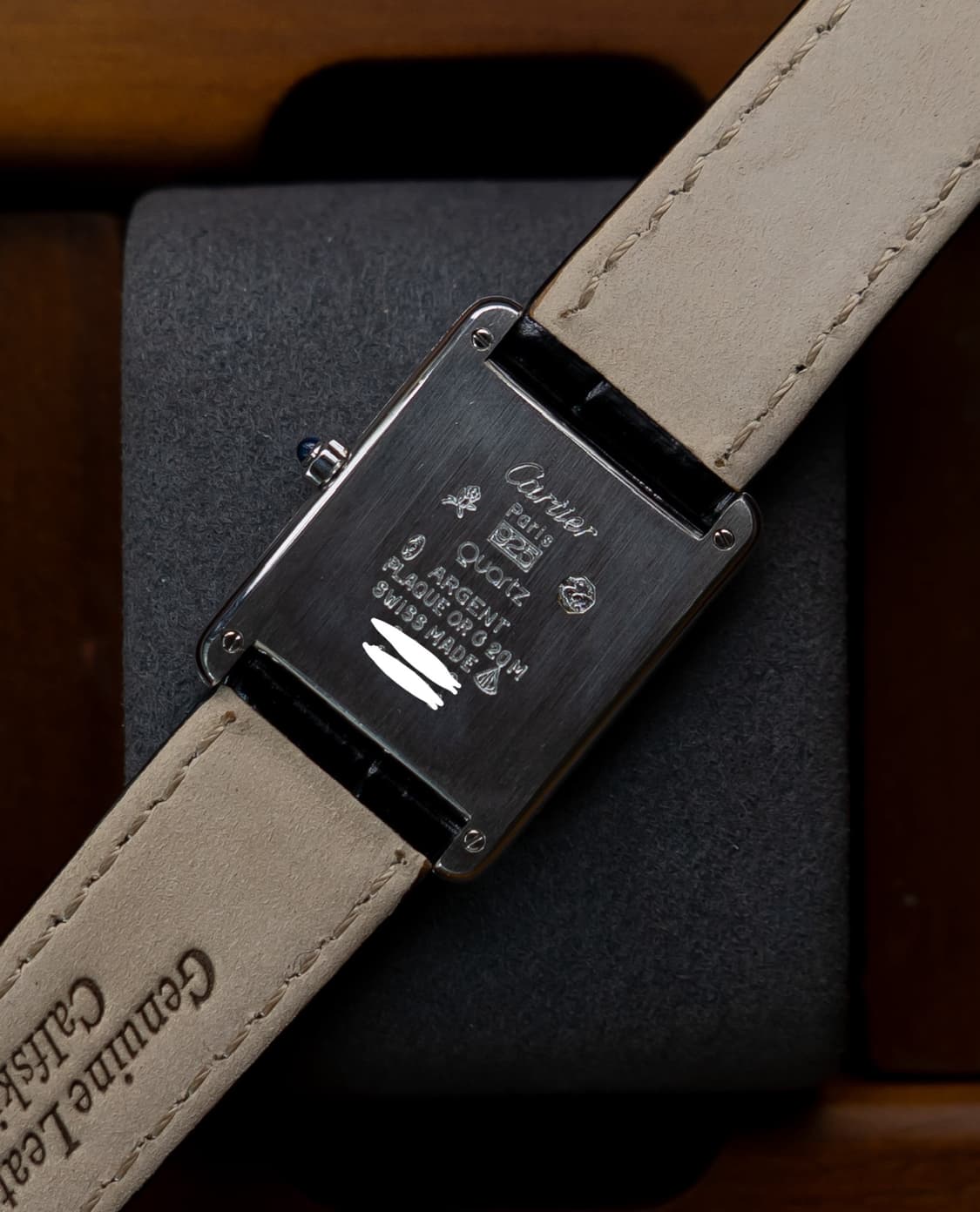 까르띠에 머스트 탱크 lm 쿼츠 빈티지 시계 상품이미지2