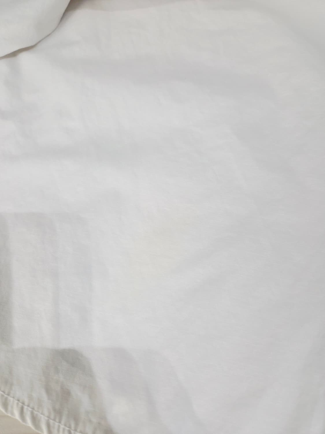 ADD 애드서울 레터링 히든버튼 화이트 셔츠 상품이미지7