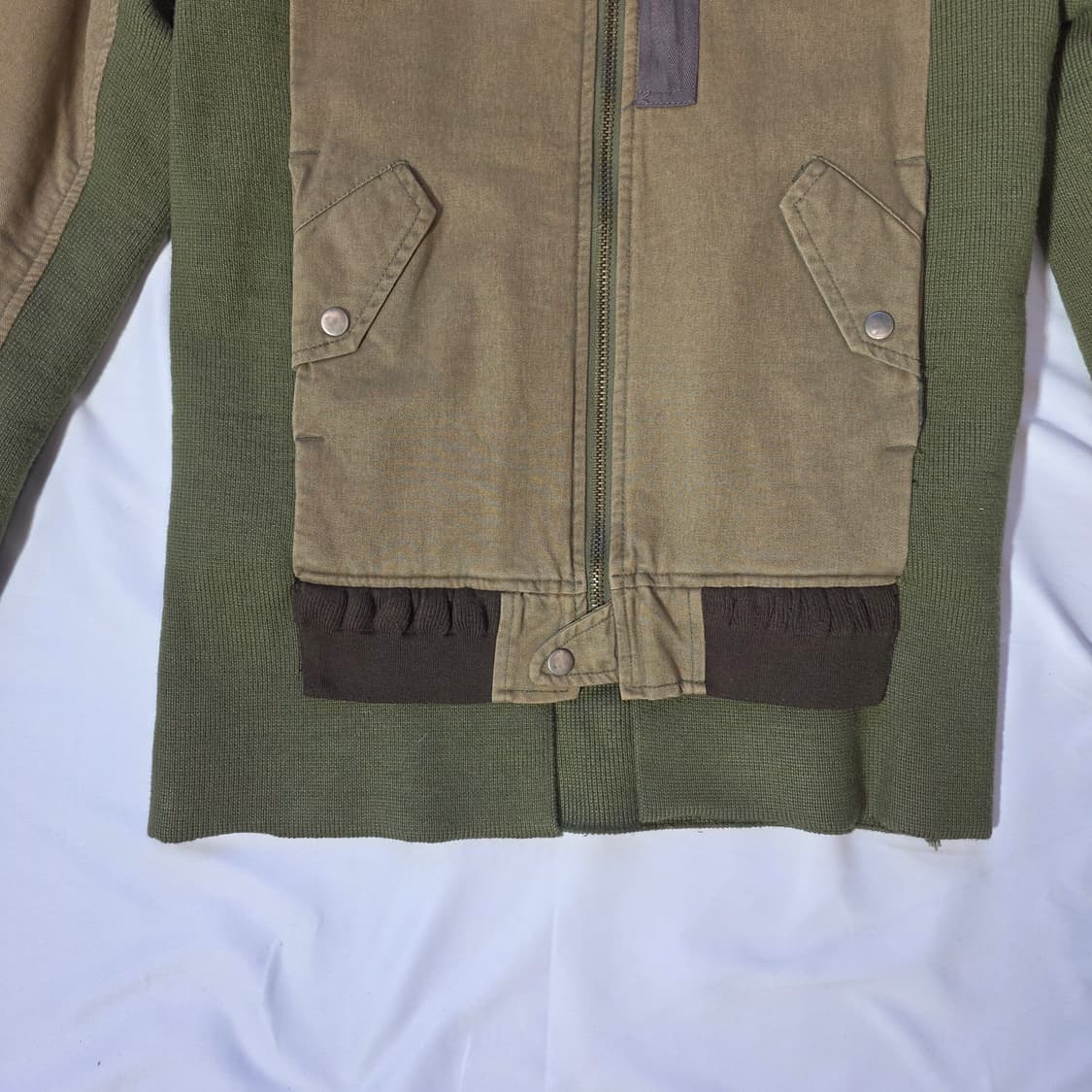 [M]미하라야스히로 레이어드 봄버 자켓 상품이미지4