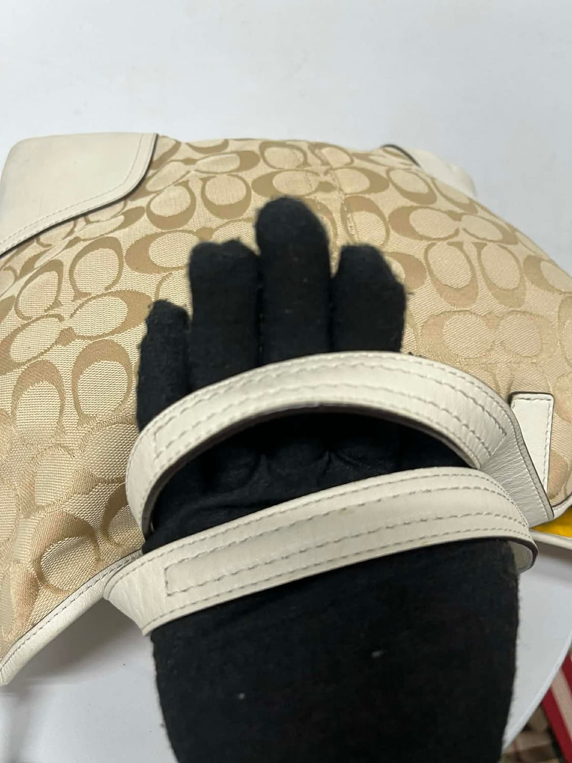 코치 시그니처 캔버스 투웨이 쇼퍼 숄더백 토트백 상품이미지10