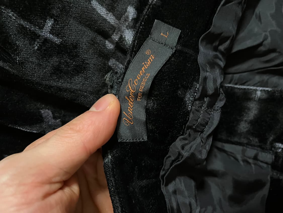 언더커버 02AW “Witch’s Cell Division” 벨벳 크로스 상품이미지5