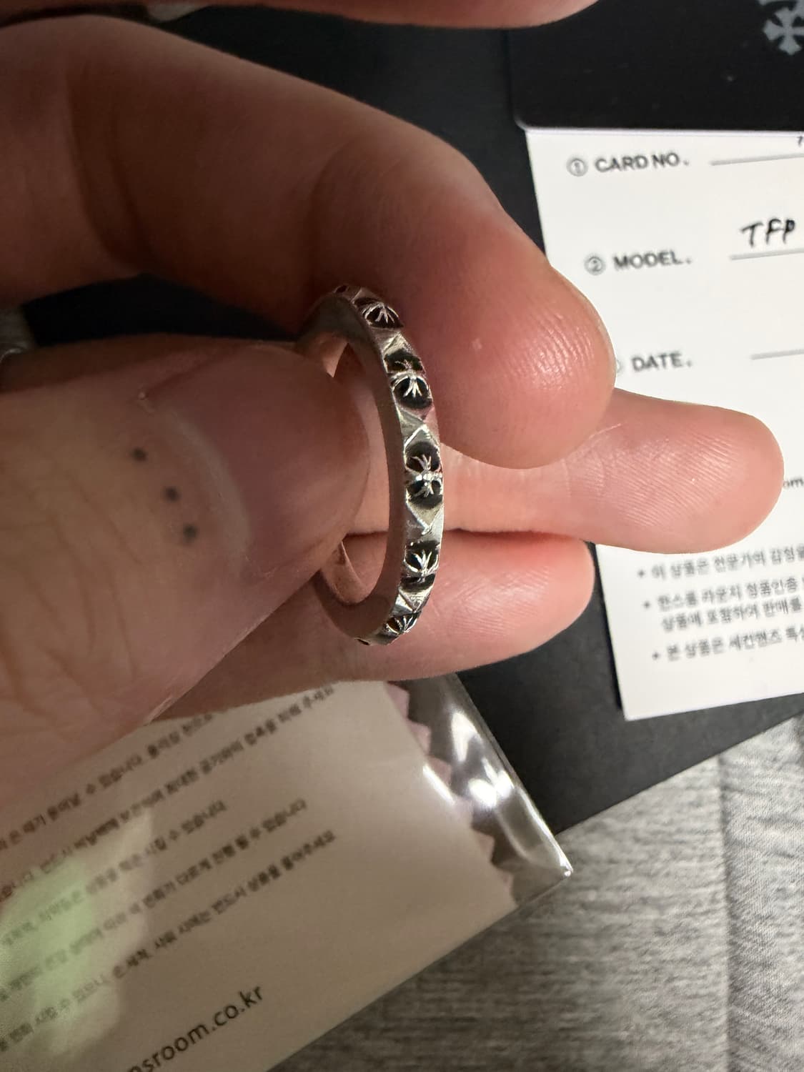 크롬하츠 TFP 펑크링 US 9호 상품이미지7