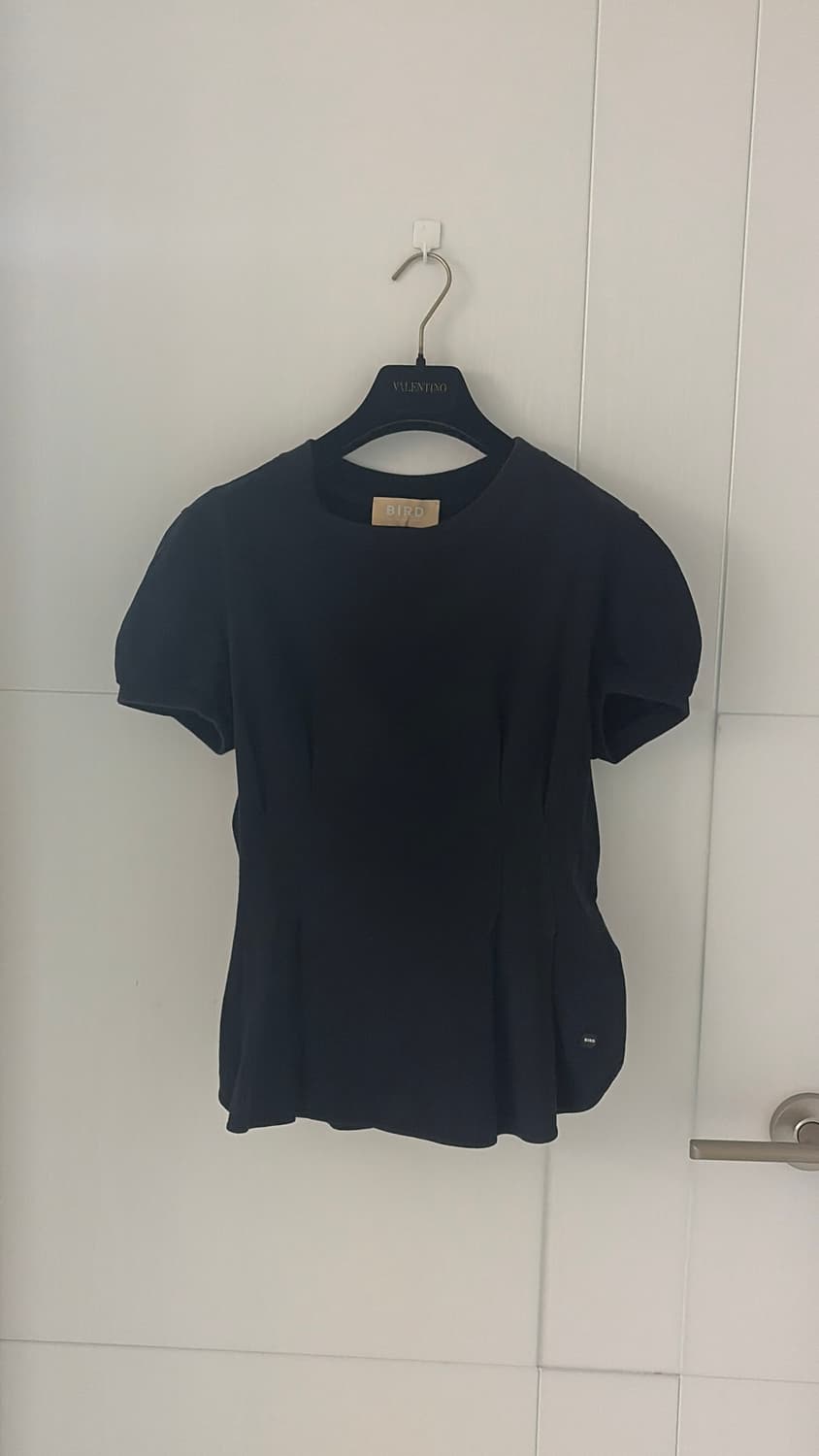  한섬 Bird 퍼프소매 상의 44,마른55 정품  상품이미지5