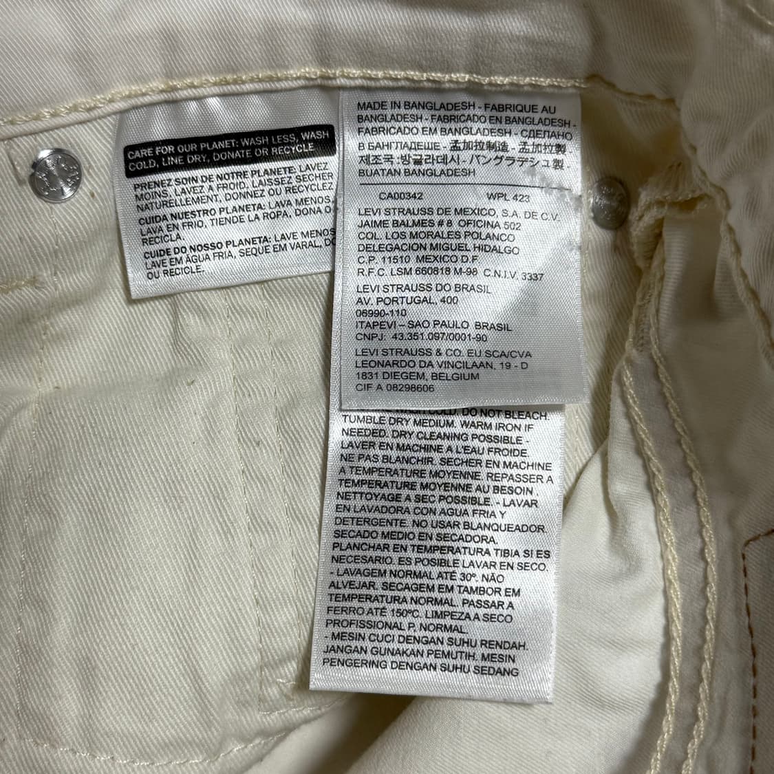 리바이스 코튼 팬츠 30 상품이미지7