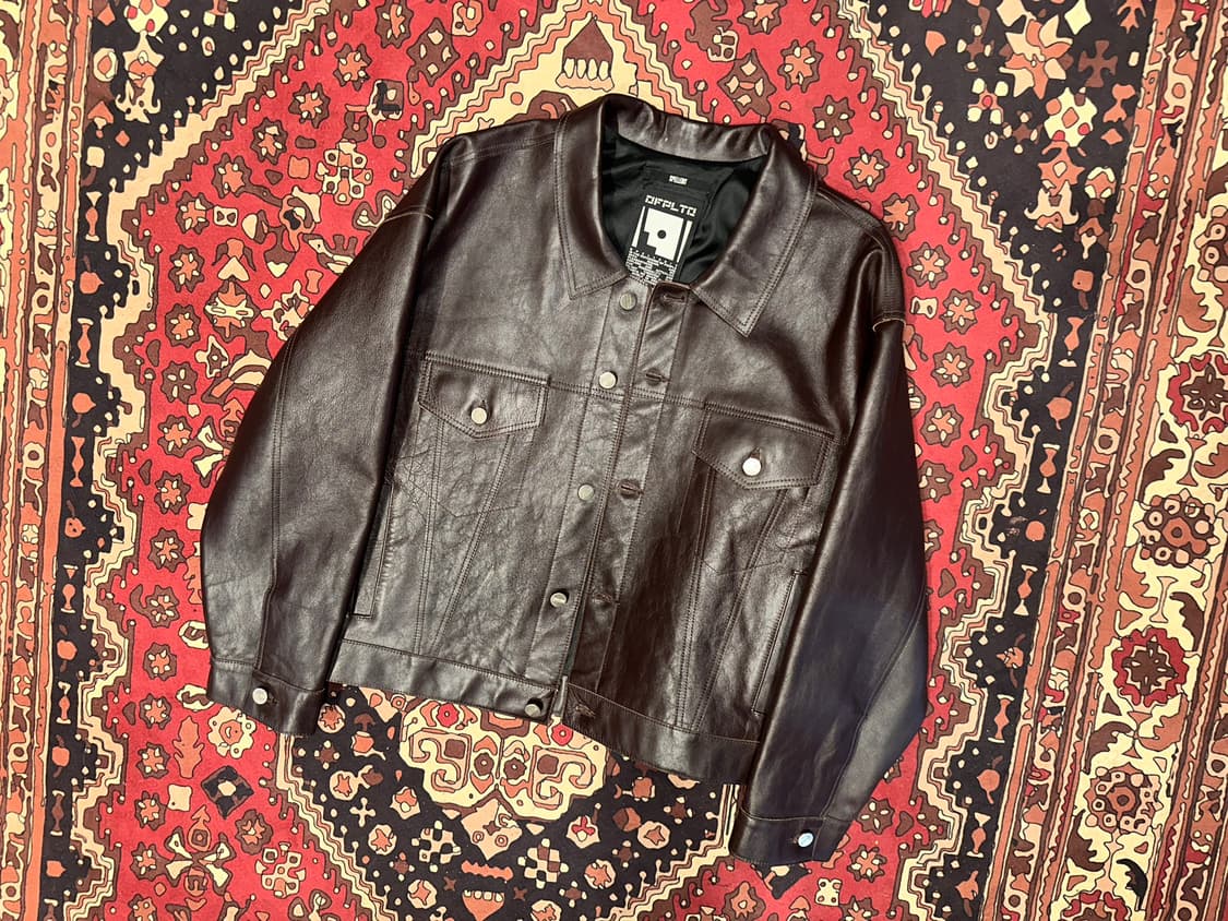 ( XL-2XL ) 가죽자켓 가죽셔츠 가죽자켓 워크웨어 아메카지  상품이미지2