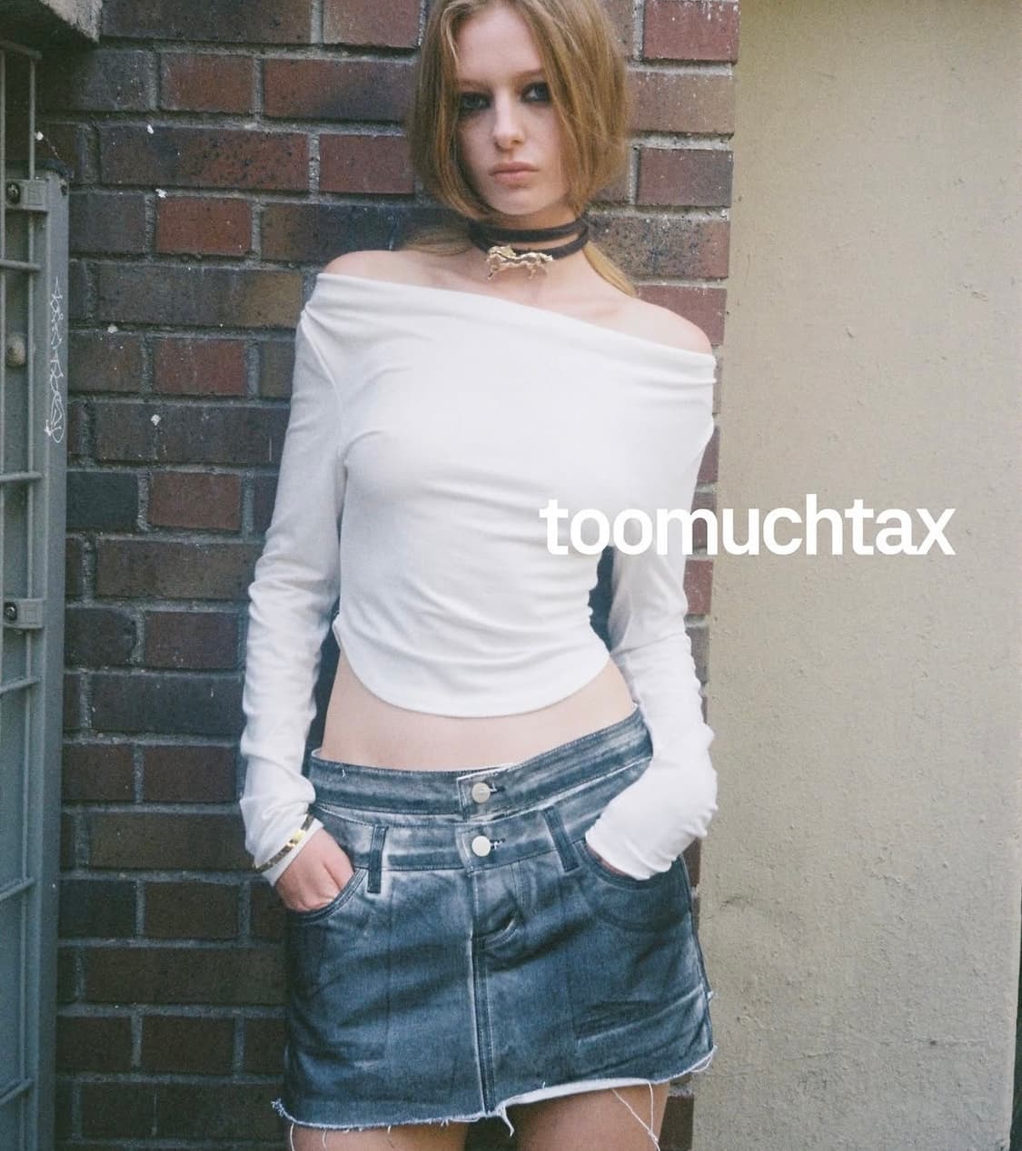 toomuchtax 데님 팬츠 상품이미지2