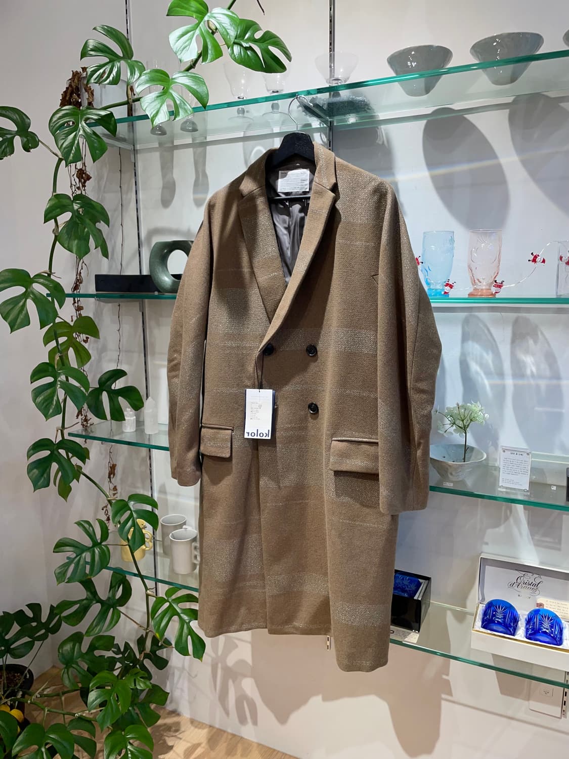 KOLOR melton coat 상품이미지4