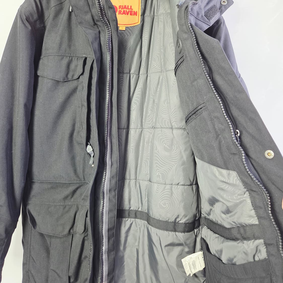 피엘라벤 블랙 패딩 자켓 후드털  상품이미지6